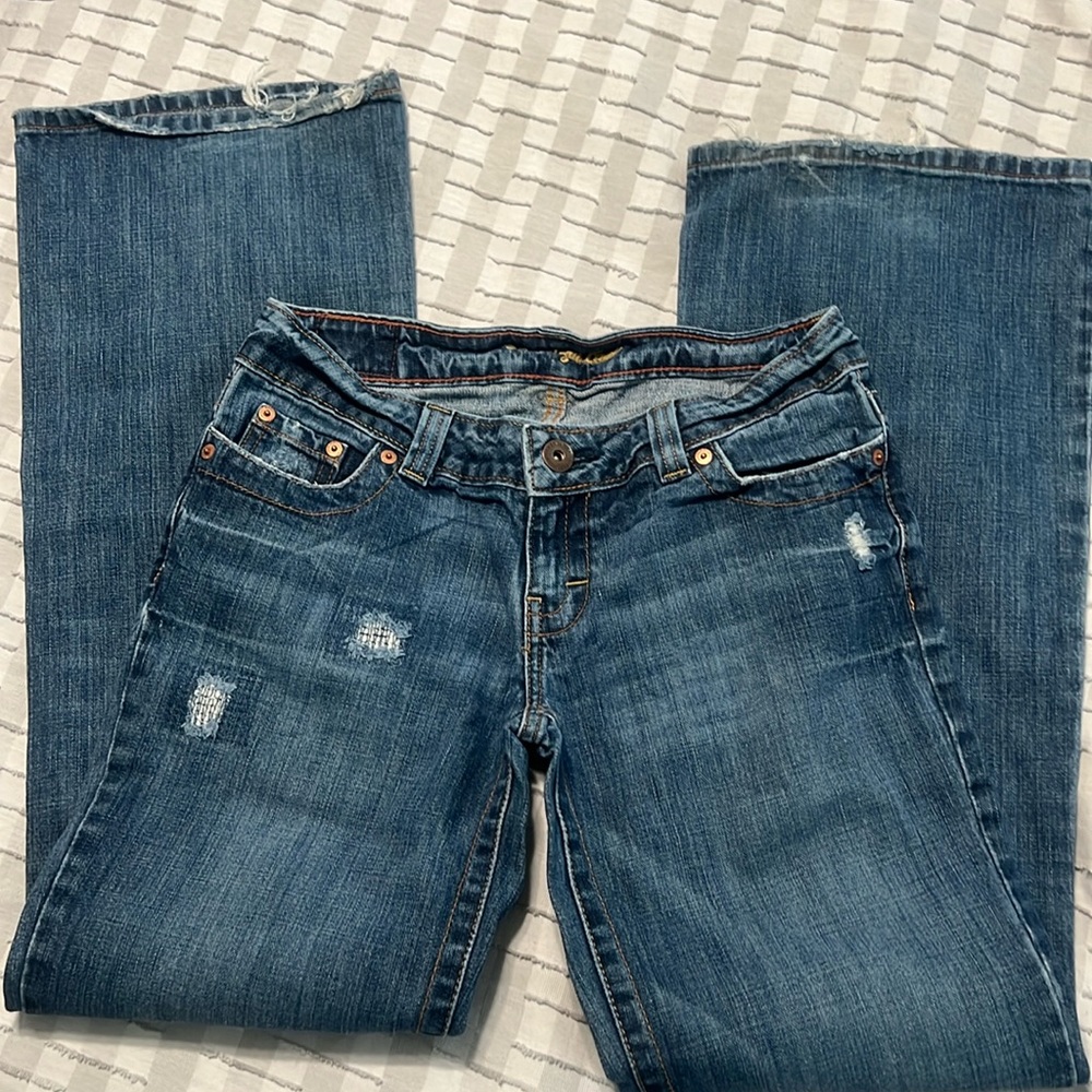 American Eagle Boy Fit Flare jeans size 4